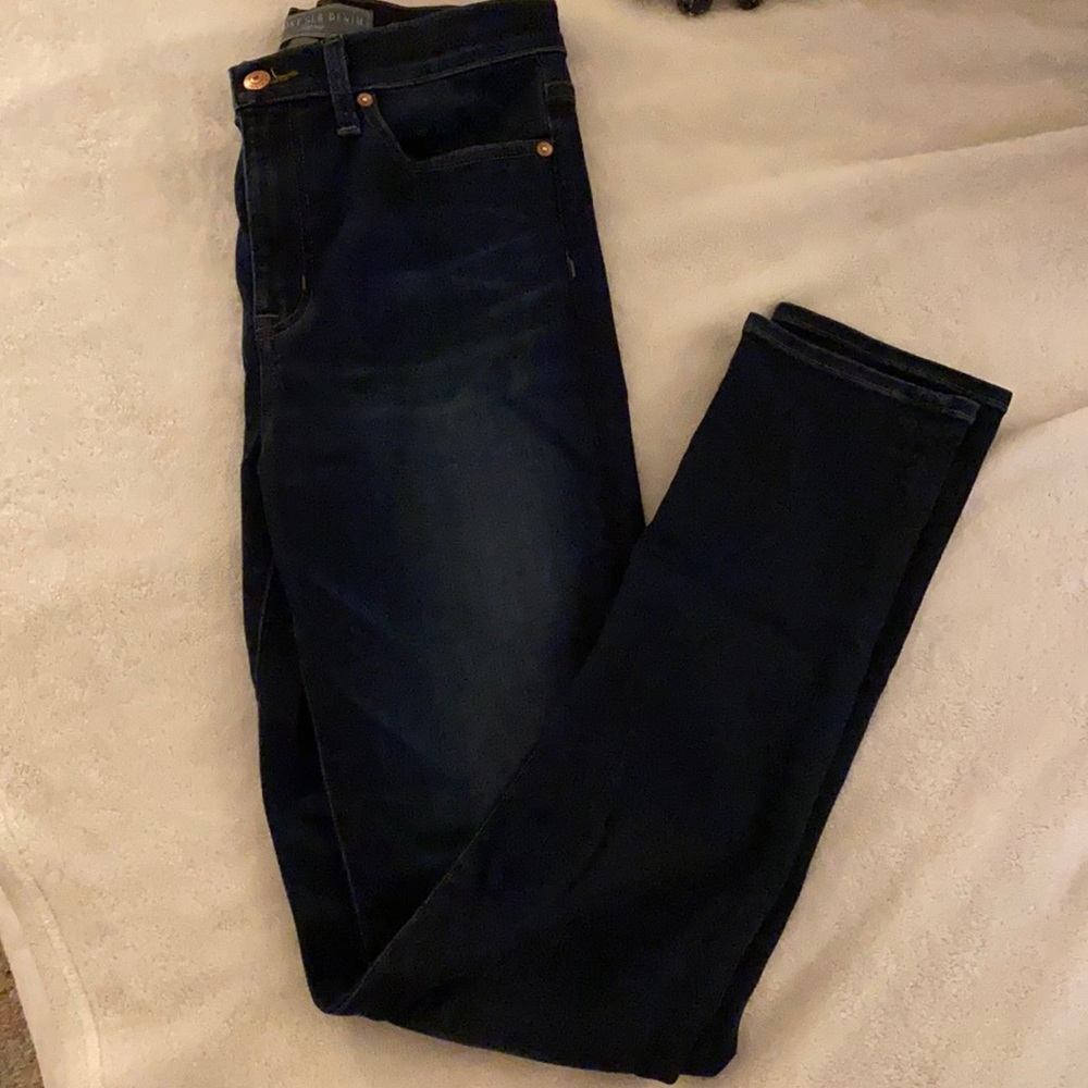 Point Sur Denim straight leg Jean - dark wash